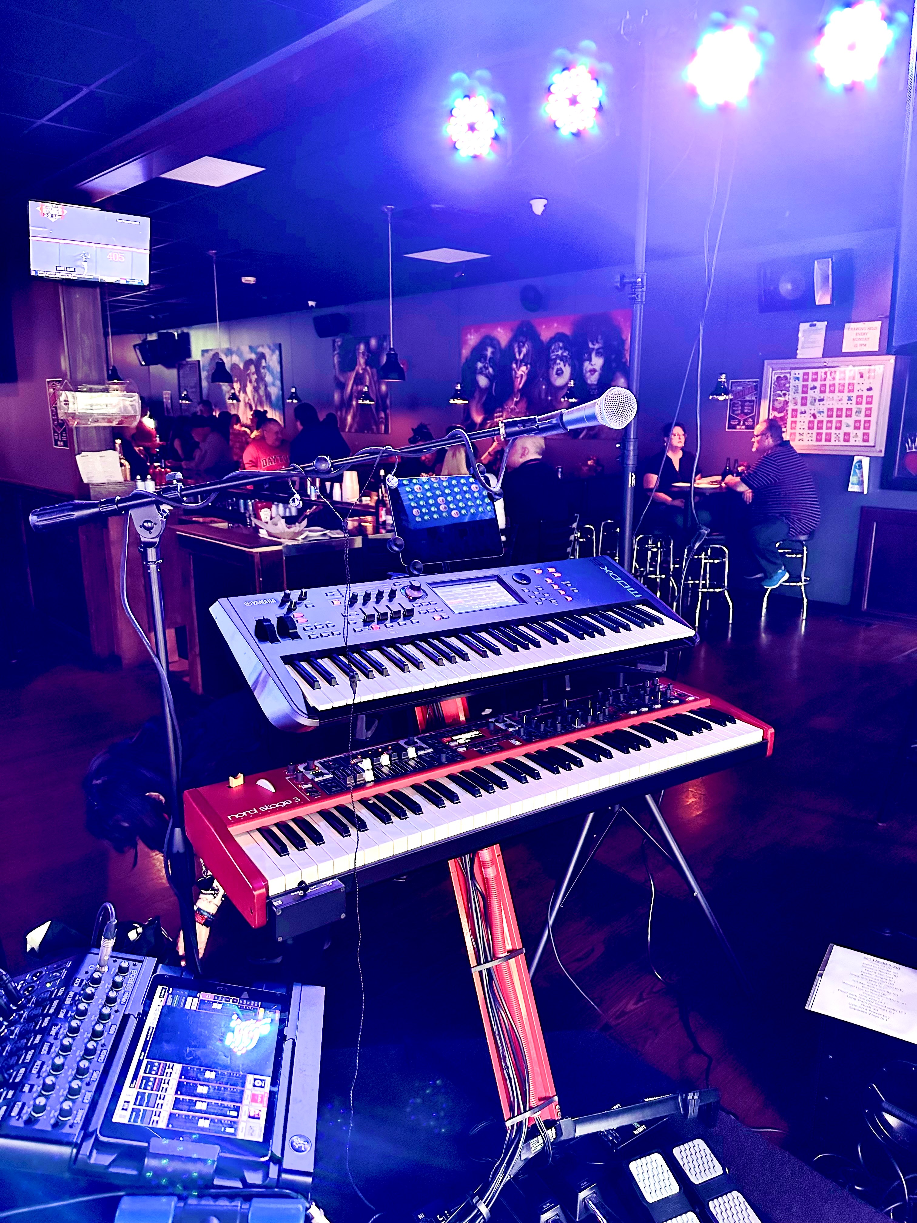 Keith's Live Keyboard Rig